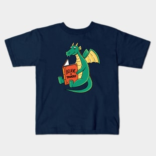 Dragon believe in yourself Kids T-Shirt